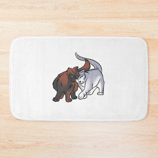 Item preview, Kitty Love - Burnt Ember & Blue Stripe designed and sold by AstralRavens.