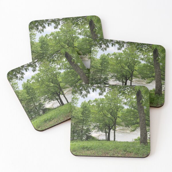 Item preview, Spring Forest Overlooking the River designed and sold by paulamdukecreative.