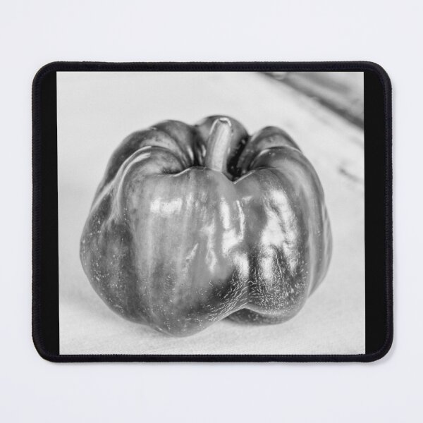 Item preview, Green Pepper, Black and White Photo Art designed and sold by Angela Dow.