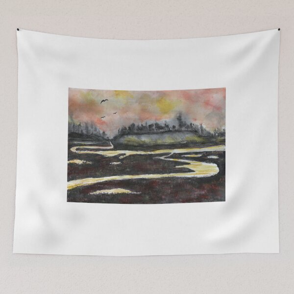 Item preview, Back Bay After Sunset designed and sold by Randy Sprout Fine Art.