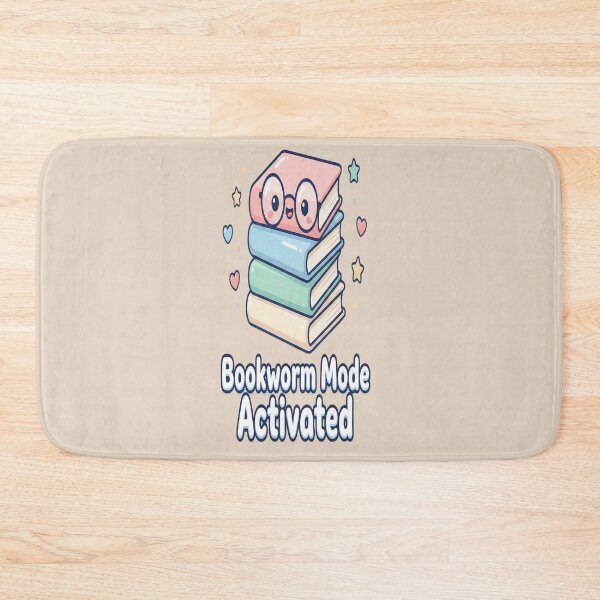 Item preview, Bookworm Mode Activated designed and sold by Retro Rascals Co..