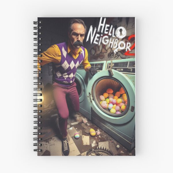 Item preview, Hello Neighbor Eggsploder: Laundry Day in Raven Brooks! designed and sold by Print Fiction.