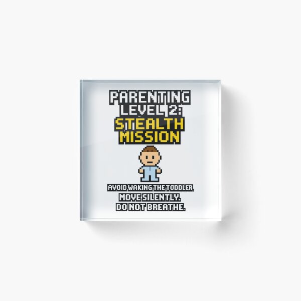 Item preview, Parenting Level 2: Stealth Mission designed and sold by SarcasticParenting.