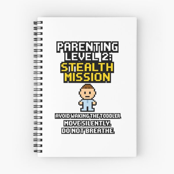 Item preview, Parenting Level 2: Stealth Mission designed and sold by SarcasticParenting.