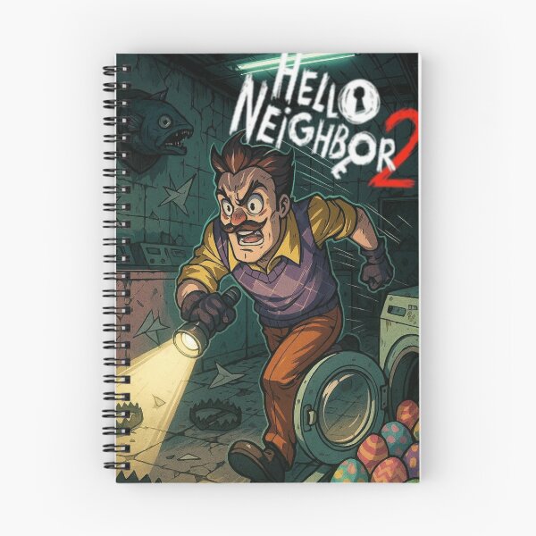 Item preview, Hello Neighbor Trapborhood: Spin Cycles & Shadow Shenanigans! designed and sold by Print Fiction.
