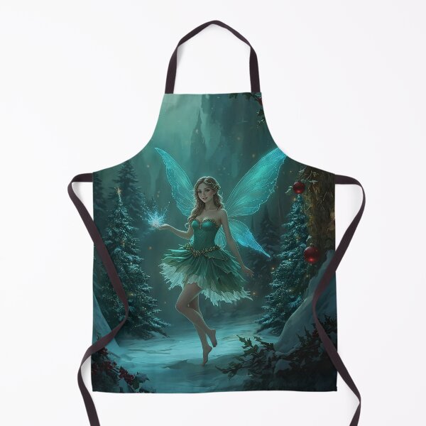 Item preview, Christmas Fairy in Enchanted Winter Forest designed and sold by FairyJournal.