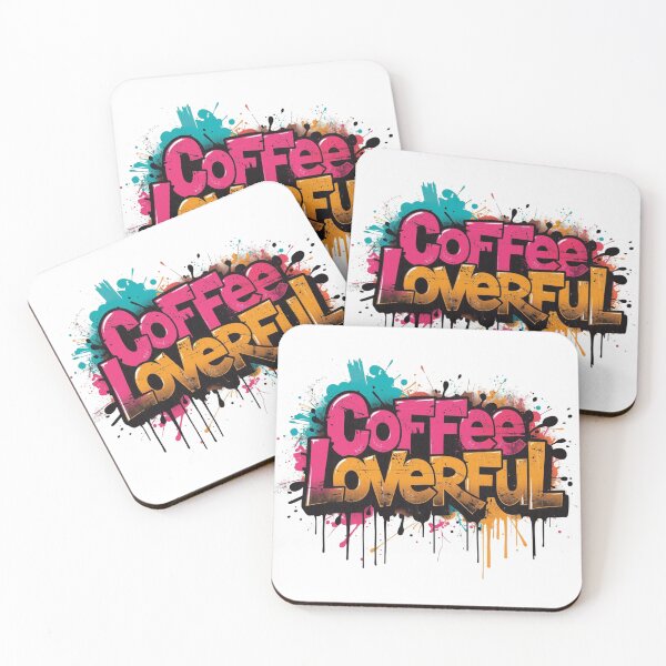 Item preview, Coffee loverful - gravity colorful design  designed and sold by Happyhoo1.