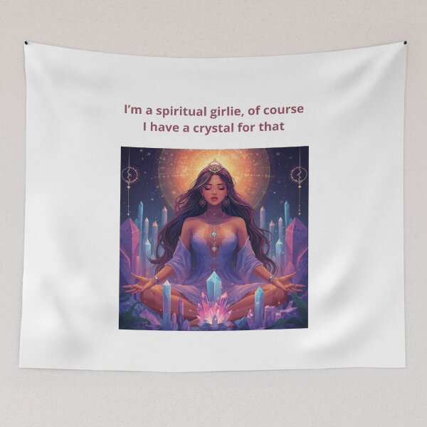 Item preview, Spiritual Girlie designed and sold by AuraCraftMarket.