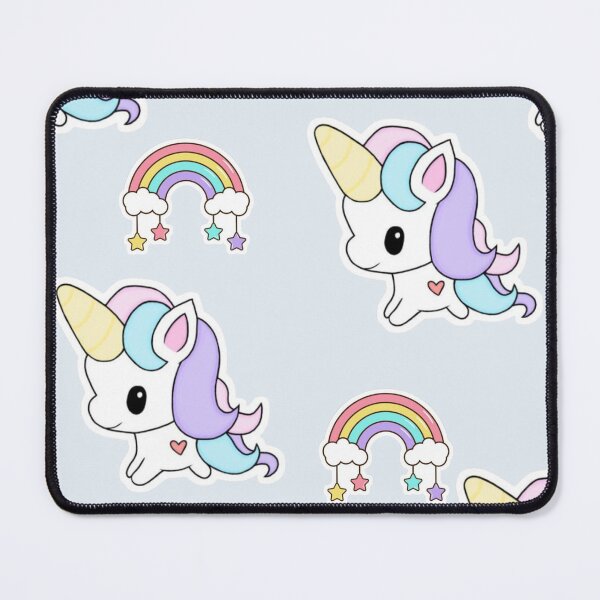 Item preview, Cute rainbow unicorn print designed and sold by Relaxtarot.
