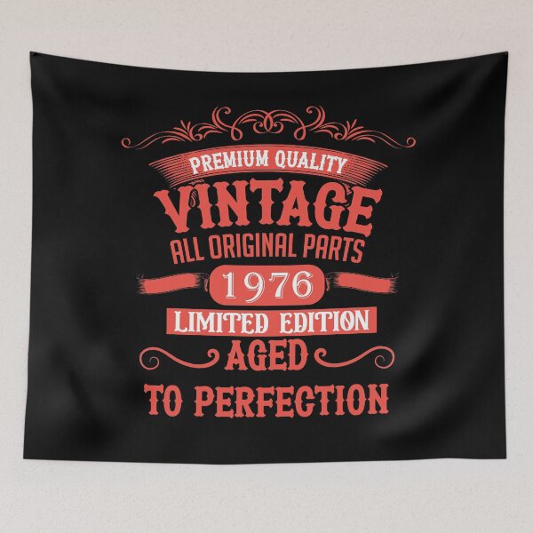 Item preview, Born in 1976 vintage funny 50th birthday designed and sold by Alexaltay.
