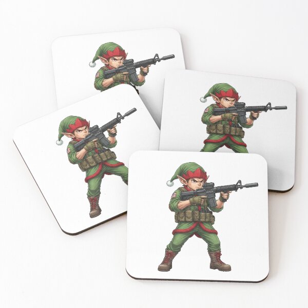 Item preview, Christmas Elf Tactical  designed and sold by RAWLIFEGRAPHIC.