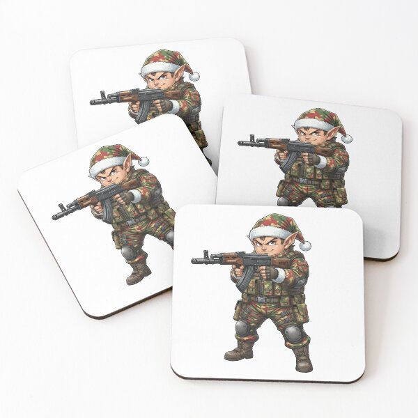 Item preview, Christmas Elf Tactical  designed and sold by RAWLIFEGRAPHIC.