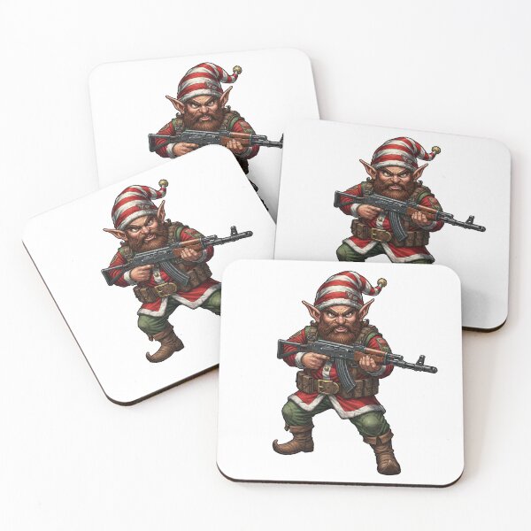 Item preview, Christmas Elf Tactical  designed and sold by RAWLIFEGRAPHIC.