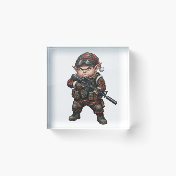 Item preview, Christmas Elf Tactical  designed and sold by RAWLIFEGRAPHIC.