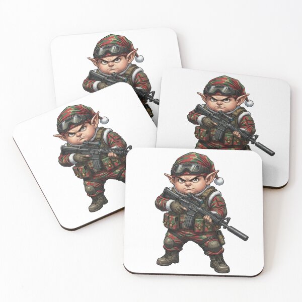 Item preview, Christmas Elf Tactical  designed and sold by RAWLIFEGRAPHIC.
