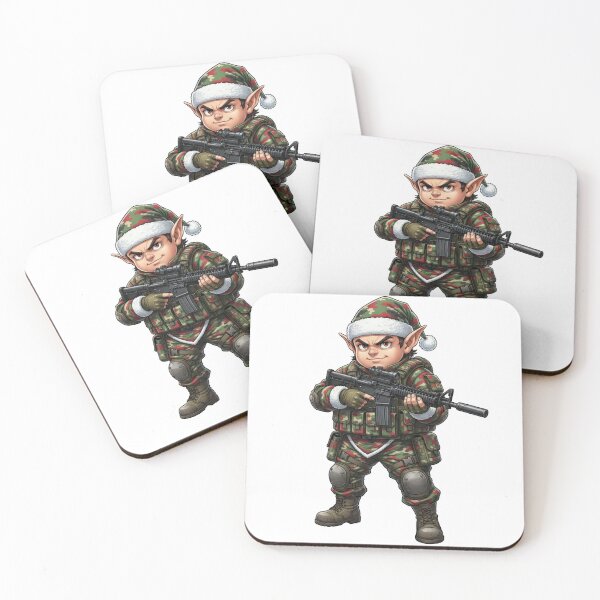 Item preview, Christmas Elf Tactical  designed and sold by RAWLIFEGRAPHIC.