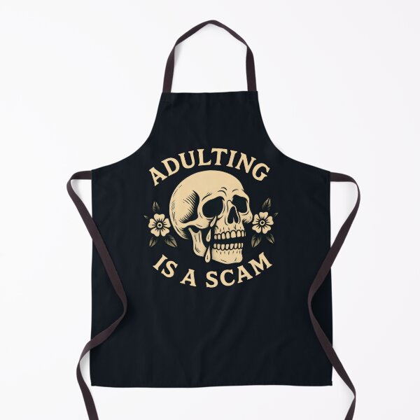 Item preview, Adulting Is a Scam Funny Adulting Sarcasm designed and sold by DemureArtsy.