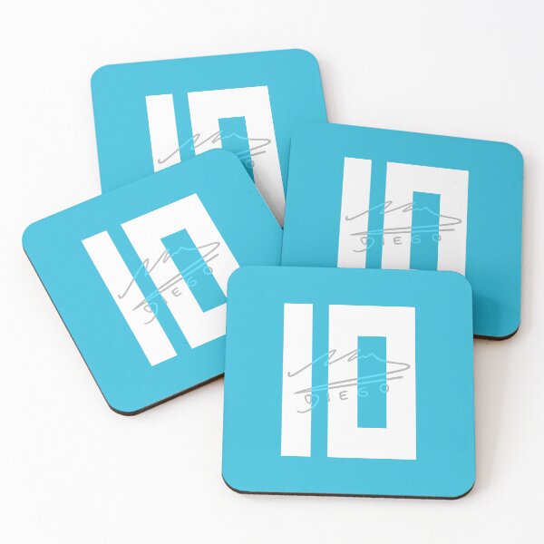 Item preview, Maradona Number 10 poster designed and sold by Musabinho.