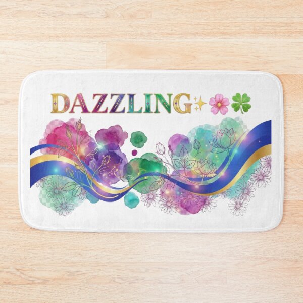 Item preview, **COLORFUL DAZZLING❤ Flowers⭐Design designed and sold by WorthyByDwethi.