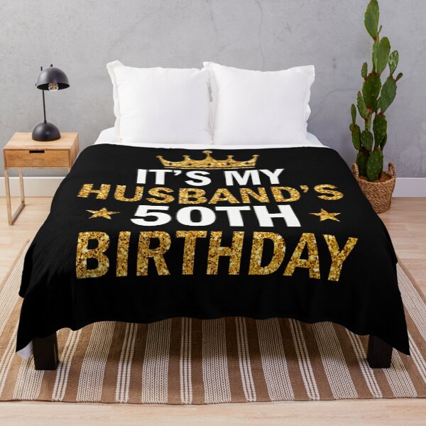 Item preview, It'S My Husband'S 50 Year Old Birthday Couple 50Th Birthday designed and sold by TysonLangosh.