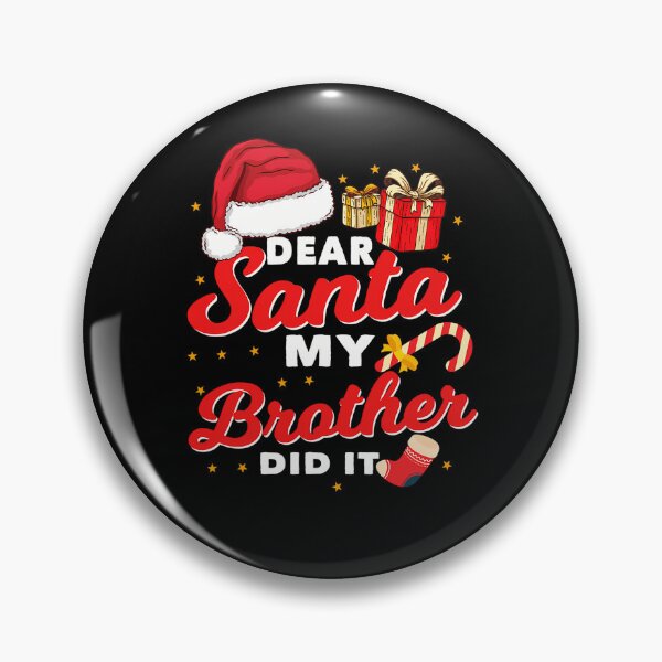 Item preview, Santa Vintage My Brother Funny Holiday Christmas Retro Dear It Did designed and sold by MediarMedic.