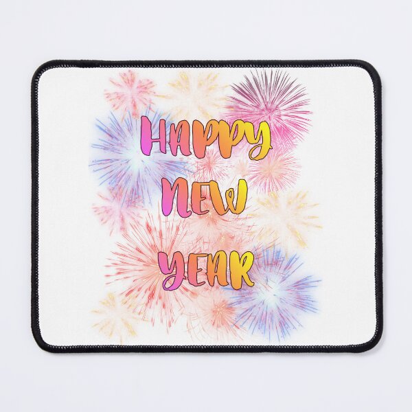 Item preview, Copy of Happy New Year with Fireworks – New Year Illustration designed and sold by iamKRUK.