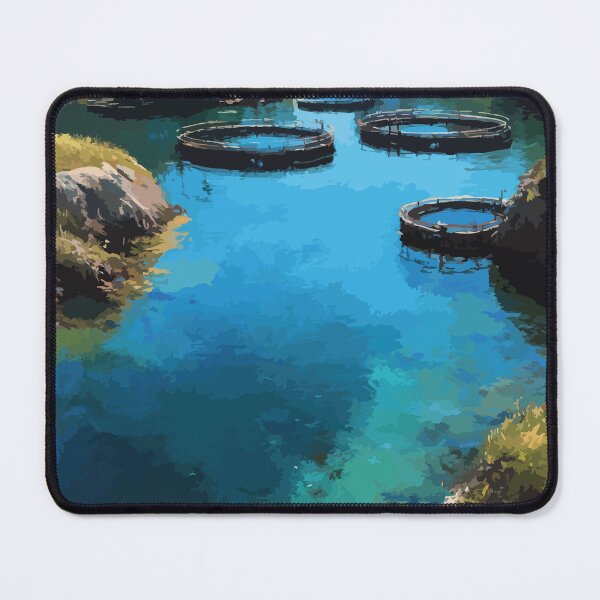 Item preview, Beaver Harbour New Brunswick | Aquaculture Coast Scenery Art designed and sold by TuncGK.