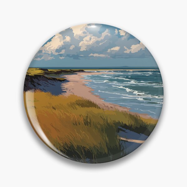 Item preview, Bouctouche New Brunswick | Sand Dunes & Coast Art Print designed and sold by TuncGK.