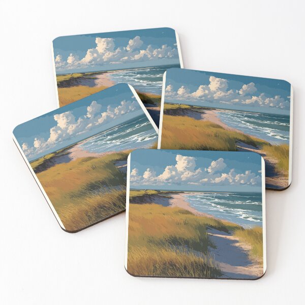 Item preview, Bouctouche New Brunswick | Sand Dunes & Coast Art Print designed and sold by TuncGK.