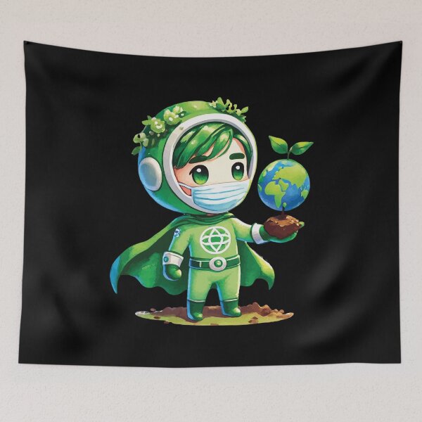 Item preview, Green Hero designed and sold by ROBIRONOARTS.