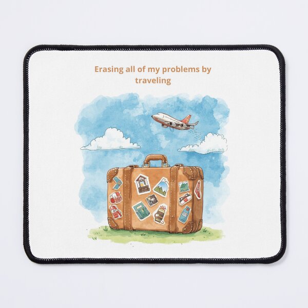Item preview, Travel Hobby designed and sold by AuraCraftMarket.
