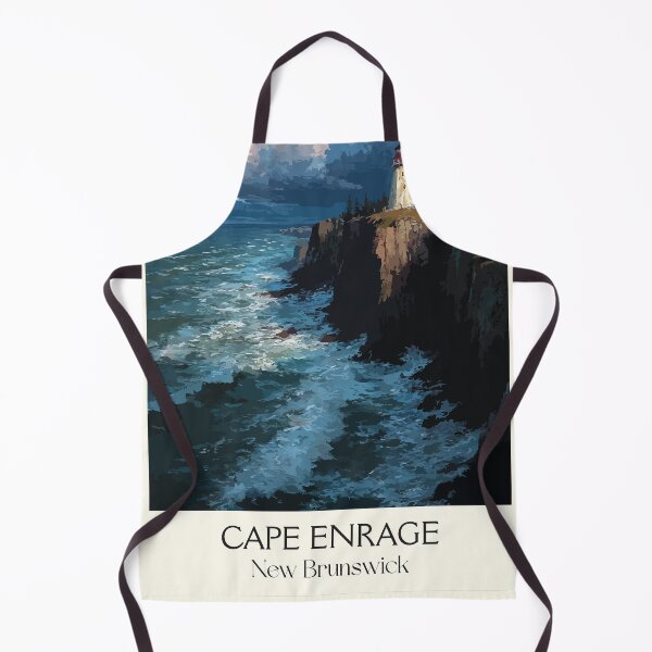 Item preview, Cape Enrage New Brunswick | Cliffs & Lighthouse Scenery Art designed and sold by TuncGK.