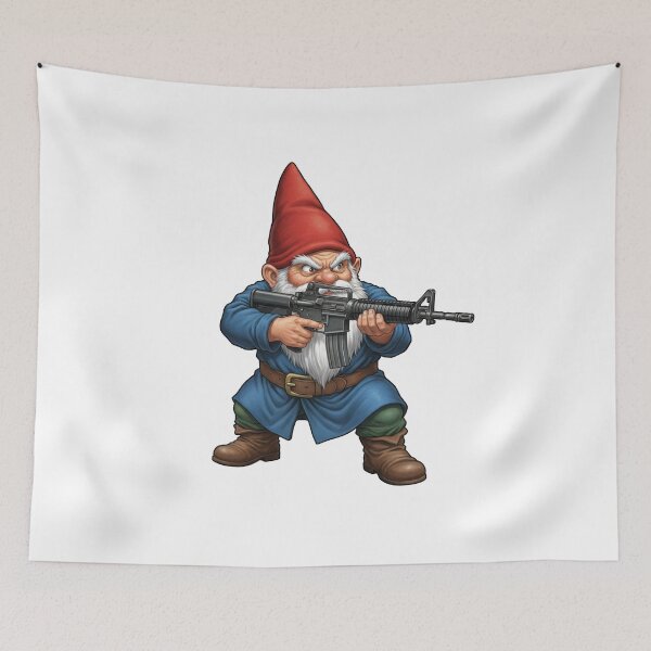 Item preview, Christmas Gnome Tactical designed and sold by RAWLIFEGRAPHIC.
