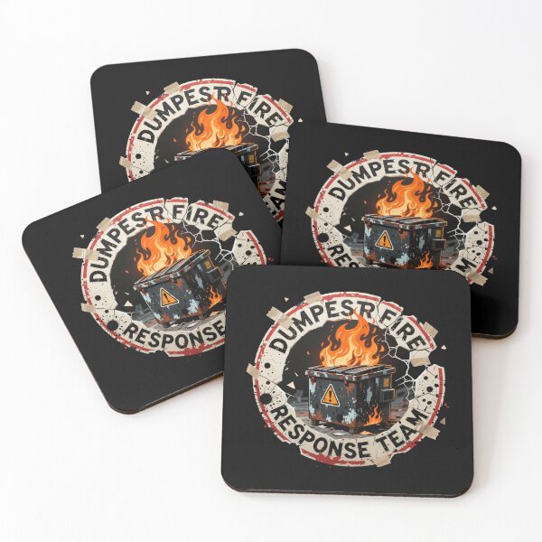 Item preview, Dumpster Fire Response Team Leader Department of Absolute Trash Havoc designed and sold by SkeletonsDanger.