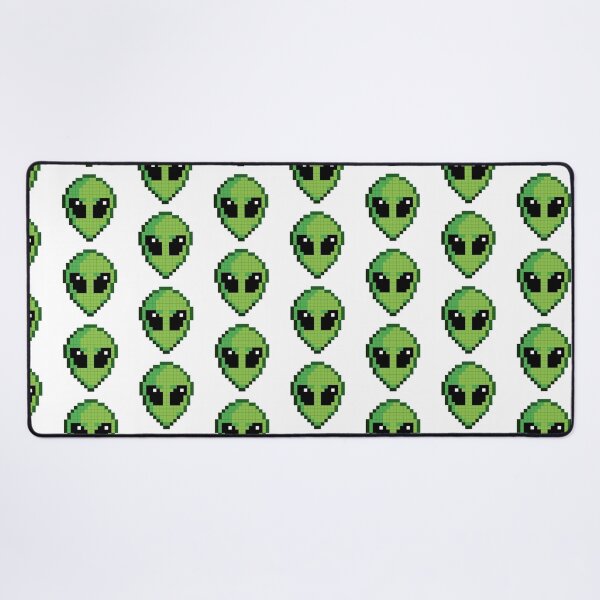 Item preview, Cute Pixel Alien Head – Retro 8-Bit Art designed and sold by alfredodesign.