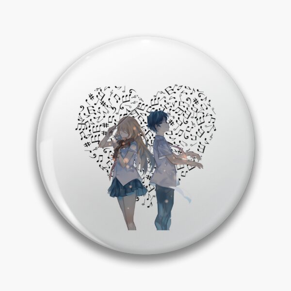 Item preview, 12 Your Lie In April Shigatsu Wa Kimi No Uso Arima And Kaori designed and sold by marlon-person.