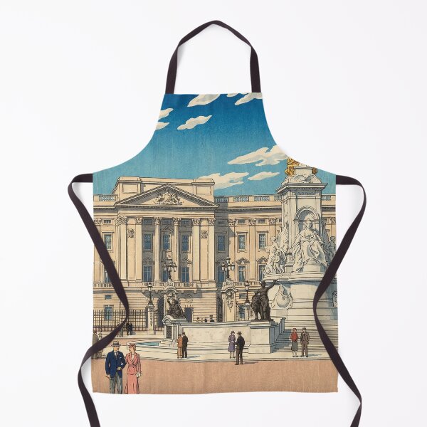 Item preview, Buckingham Palace Japanese Woodblock Print designed and sold by Takeda-art.