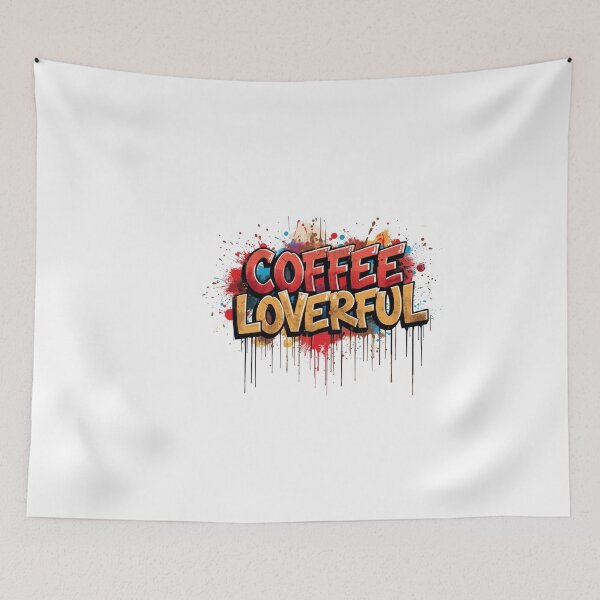 Item preview, Coffee loverful- - gravity colorful design  designed and sold by Happyhoo1.