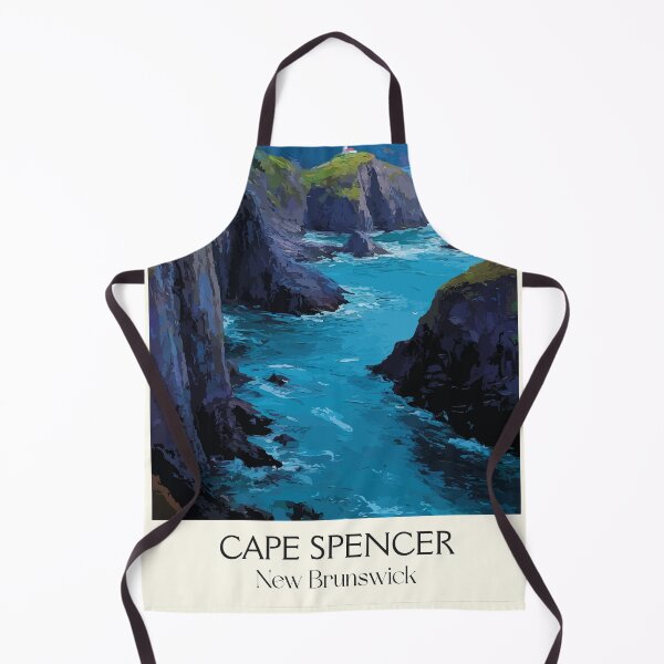 Item preview, Cape Spencer New Brunswick | Rugged Bay of Fundy Cliffs Art designed and sold by TuncGK.