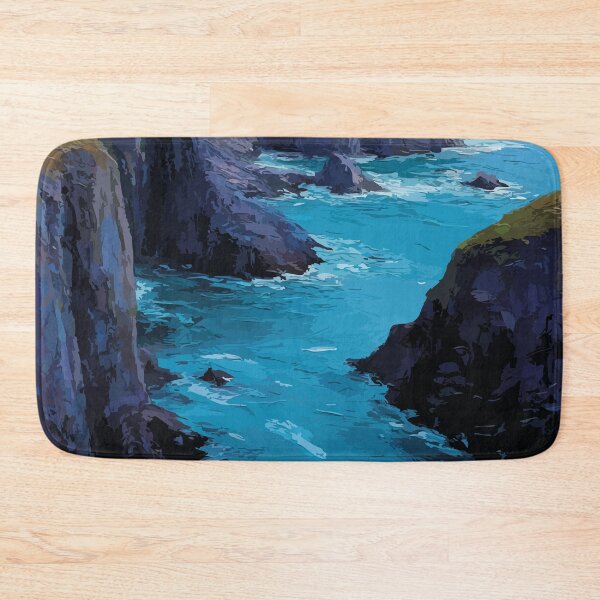 Item preview, Cape Spencer New Brunswick | Rugged Bay of Fundy Cliffs Art designed and sold by TuncGK.