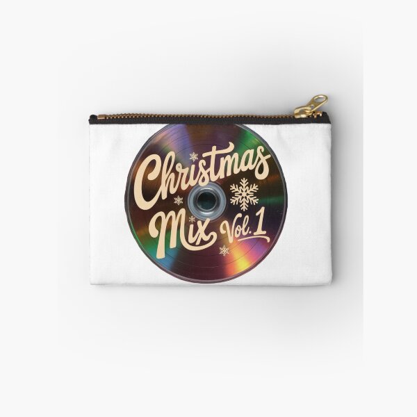Item preview, Christmas Mix Nostalgia CD Snowflake Irridescent Glow Mixtape designed and sold by JediKittenWars.