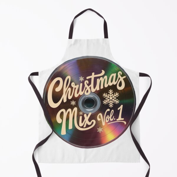 Item preview, Christmas Mix Nostalgia CD Snowflake Irridescent Glow Mixtape designed and sold by JediKittenWars.