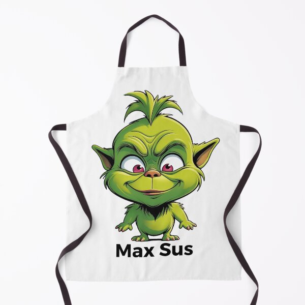 Item preview, Max Sus – Funny Green Creature Meme Design designed and sold by JaaGo PopLab.