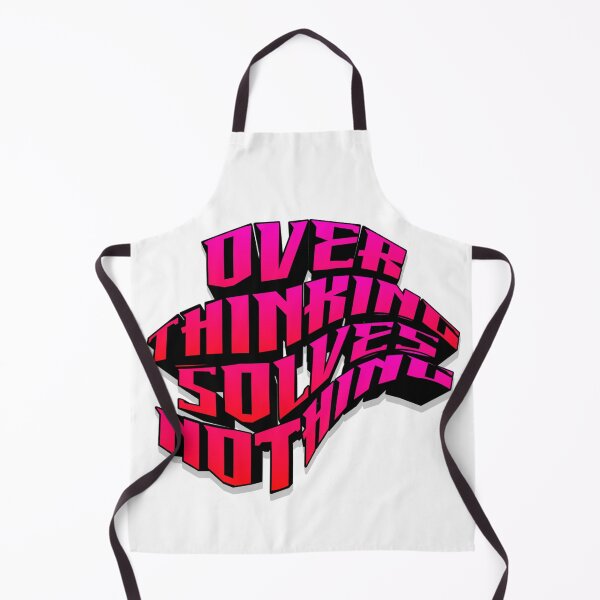 Item preview, Overthinking Solves Nothing – Mental Clarity Quote designed and sold by the wellness script.