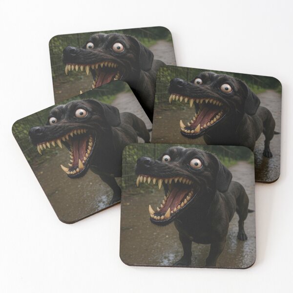 Item preview, Horror / Psycho: Dachshunds searching for souls with a backstory designed and sold by MrBooch.