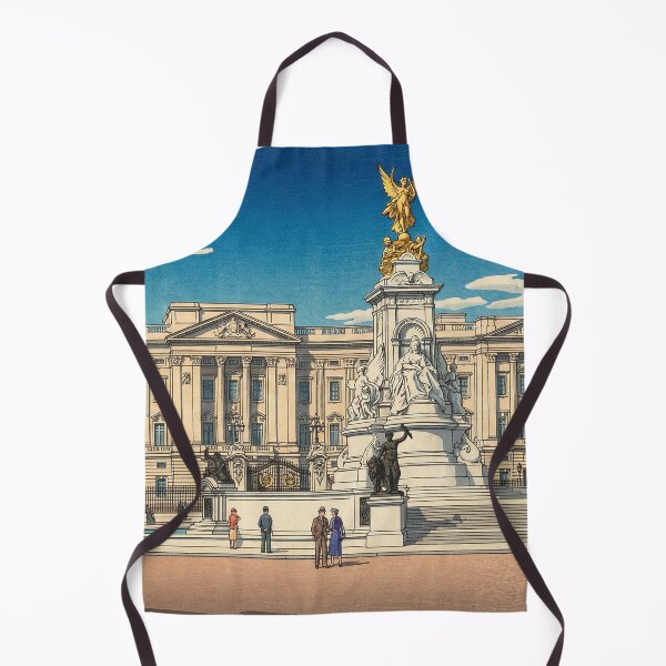 Item preview, Buckingham Palace Japanese Woodblock Print designed and sold by Takeda-art.