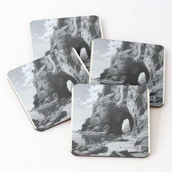 Item preview, Dalhousie New Brunswick | Arch Rock Coastal Scenery Art designed and sold by TuncGK.