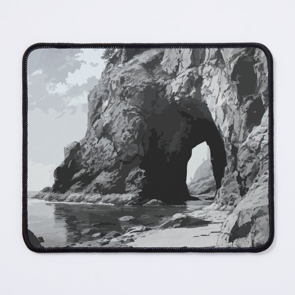 Item preview, Dalhousie New Brunswick | Arch Rock Coastal Scenery Art designed and sold by TuncGK.