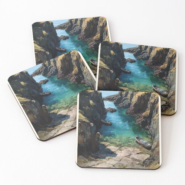 Item preview, Dark Harbour Grand Manan | New Brunswick Island Cliff Art designed and sold by TuncGK.