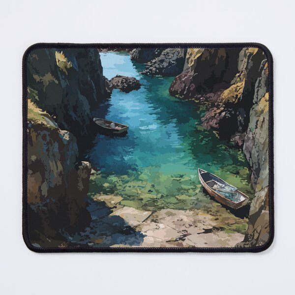 Item preview, Dark Harbour Grand Manan | New Brunswick Island Cliff Art designed and sold by TuncGK.